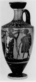 LEKYTHOS (ATHENIAN, BLACK-FIGURE)