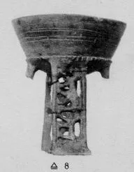 CHALICE (ETRUSCAN, BUCCHERO)