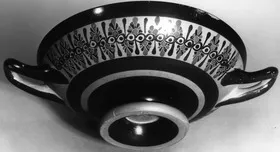 CUP, STEMLESS (ATHENIAN, BLACK-FIGURE)