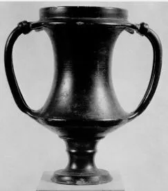 KANTHAROS (ETRUSCAN, BLACK GLAZE)