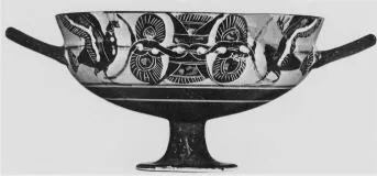 CUP, SIANA (ATHENIAN, BLACK-FIGURE)