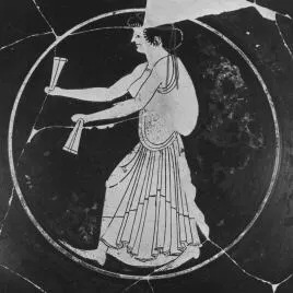 CUP, FRAGMENT (ATHENIAN, RED-FIGURE)