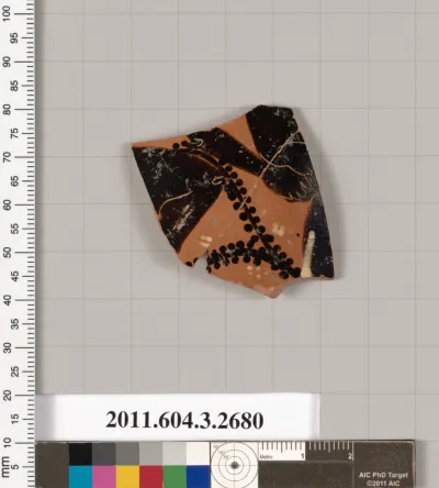 Terracotta fragment of an oinochoe (jug)