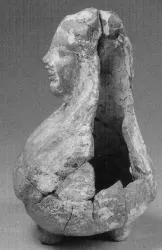FIGURE VASE, ALABASTRON (EAST GREEK)