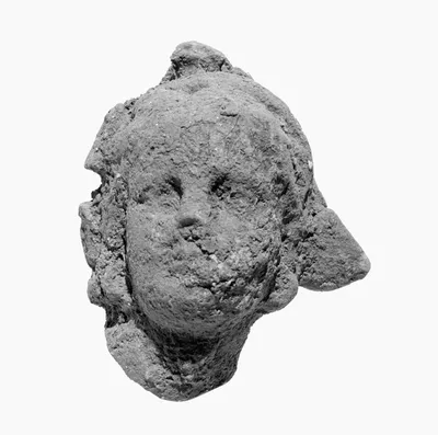 Head with Wreath