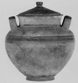 PYXIS (SOUTH ITALIAN, CAMPANIAN, RED GLAZE)
