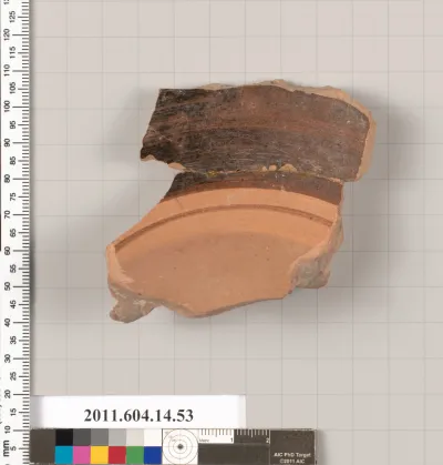 Terracotta fragment of a bowl
