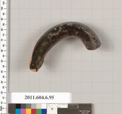 Terracotta fragment of a skyphos (deep drinking cup)?