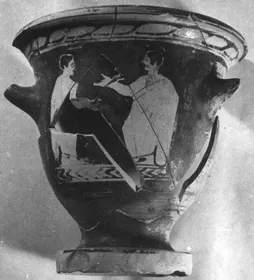 KRATER, BELL (ATHENIAN, RED-FIGURE)