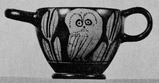 SKYPHOS (ATHENIAN, RED-FIGURE)