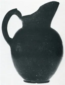 OINOCHOE (ETRUSCAN, BUCCHERO)