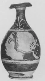 BOTTLE (SOUTH ITALIAN, CAMPANIAN, RED-FIGURE)