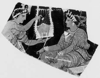 PELIKE, FRAGMENT (SOUTH ITALIAN, APULIAN, RED-FIGURE)