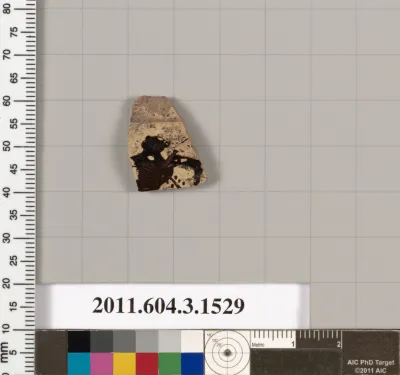 Terracotta fragment of a skyphos (deep drinking cup)