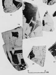 KRATER, BELL, FRAGMENTS (ATHENIAN, RED-FIGURE)