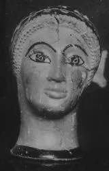 FIGURE VASE, OINOCHOE (ATHENIAN, RED-FIGURE)