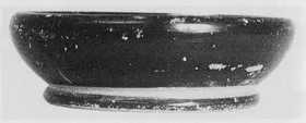 BOWL (ATHENIAN, BLACK GLAZE)