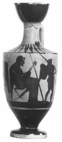 LEKYTHOS (ATHENIAN, BLACK-FIGURE)