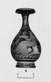 BOTTLE (SOUTH ITALIAN, APULIAN, RED-FIGURE)