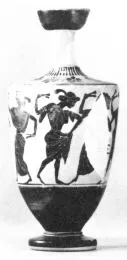 LEKYTHOS (ATHENIAN, BLACK-FIGURE)