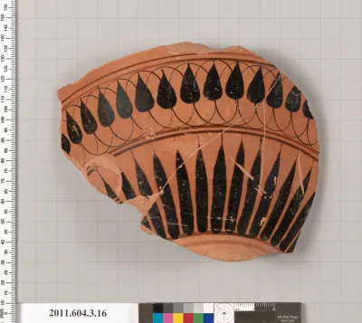 Terracotta fragment of an neck-amphora (jar)