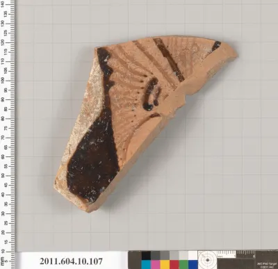 Terracotta fragment of a krater (deep bowl)