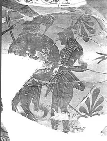 AMPHORA, NECK (ATHENIAN, BLACK-FIGURE)