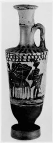 LEKYTHOS (ATHENIAN, BLACK-FIGURE)