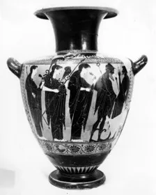 HYDRIA (ATHENIAN, BLACK-FIGURE)