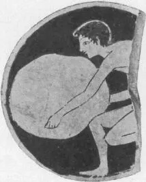 CUP, FRAGMENT (ATHENIAN, RED-FIGURE)