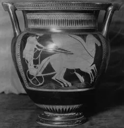 KRATER, COLUMN (ATHENIAN, RED-FIGURE)