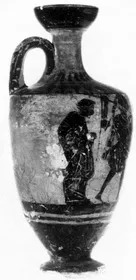 LEKYTHOS (ATHENIAN, BLACK-FIGURE)