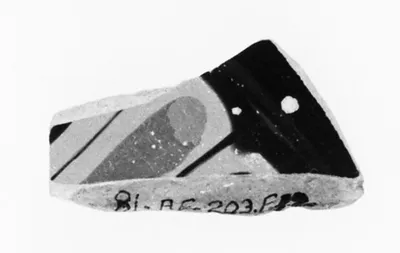Attic Panathenaic Amphora Fragment