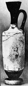 LEKYTHOS, FRAGMENT (ATHENIAN, RED-FIGURE)