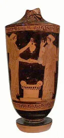 LEKYTHOS (ATHENIAN, RED-FIGURE)
