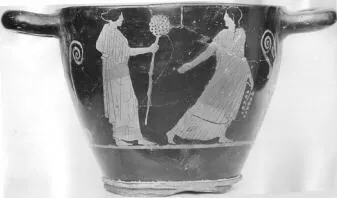 SKYPHOS (ATHENIAN, RED-FIGURE)