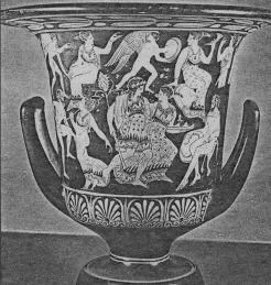 KRATER, CALYX (ATHENIAN, RED-FIGURE)