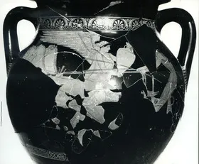 AMPHORA, BELLY, TYPE B (ATHENIAN, RED-FIGURE)