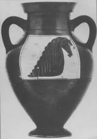AMPHORA, BELLY, TYPE B (ATHENIAN, BLACK-FIGURE)