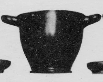 SKYPHOS (SOUTH ITALIAN, CAMPANIAN, BLACK GLAZE)