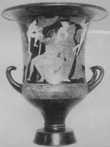 KRATER, CALYX (ATHENIAN, RED-FIGURE)