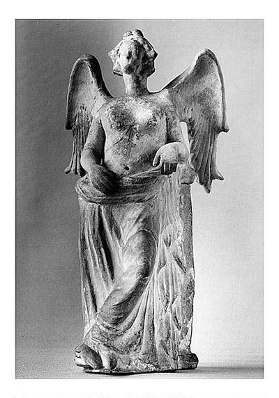 applique de vase ; figurine