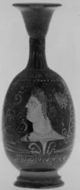 LEKYTHOS, SQUAT (SOUTH ITALIAN, GNATHIAN, BLACK GLAZE)