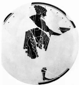 CUP, FRAGMENT (ATHENIAN, RED-FIGURE)