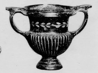 KRATER (SOUTH ITALIAN, CAMPANIAN, BLACK GLAZE)