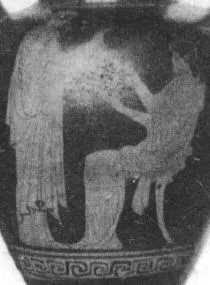 AMPHORA, NECK (ATHENIAN, RED-FIGURE)