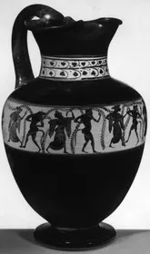 OINOCHOE (ATHENIAN, BLACK-FIGURE)