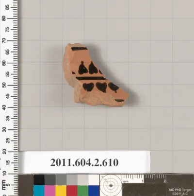 Terracotta fragment of a column-krater (bowl for mixing wine and water)