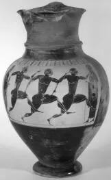 OINOCHOE (ATHENIAN, BLACK-FIGURE)