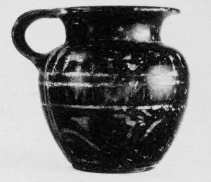 OINOCHOE (SOUTH ITALIAN, BLACK GLAZE)